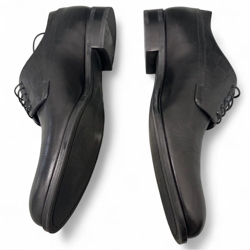 Louis Vuitton Derby Men's Black Leather Dress Shoes Size 6 1/2 - Picture 4 of 12